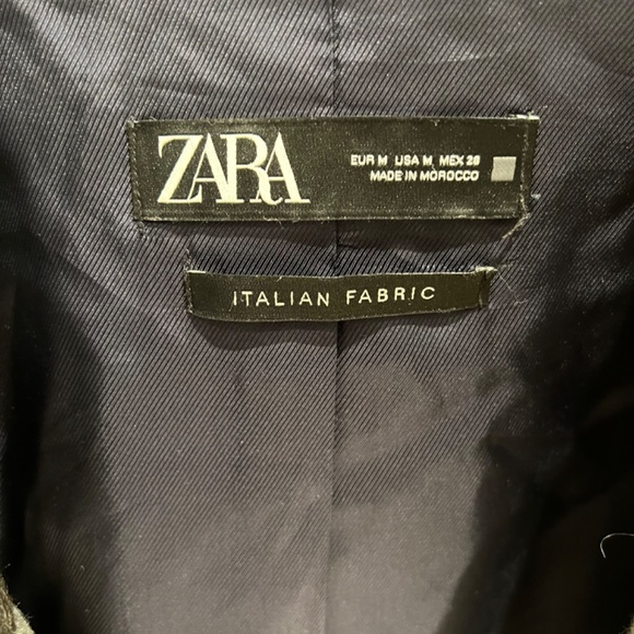 Zara wool plaid coat - Picture 3 of 3